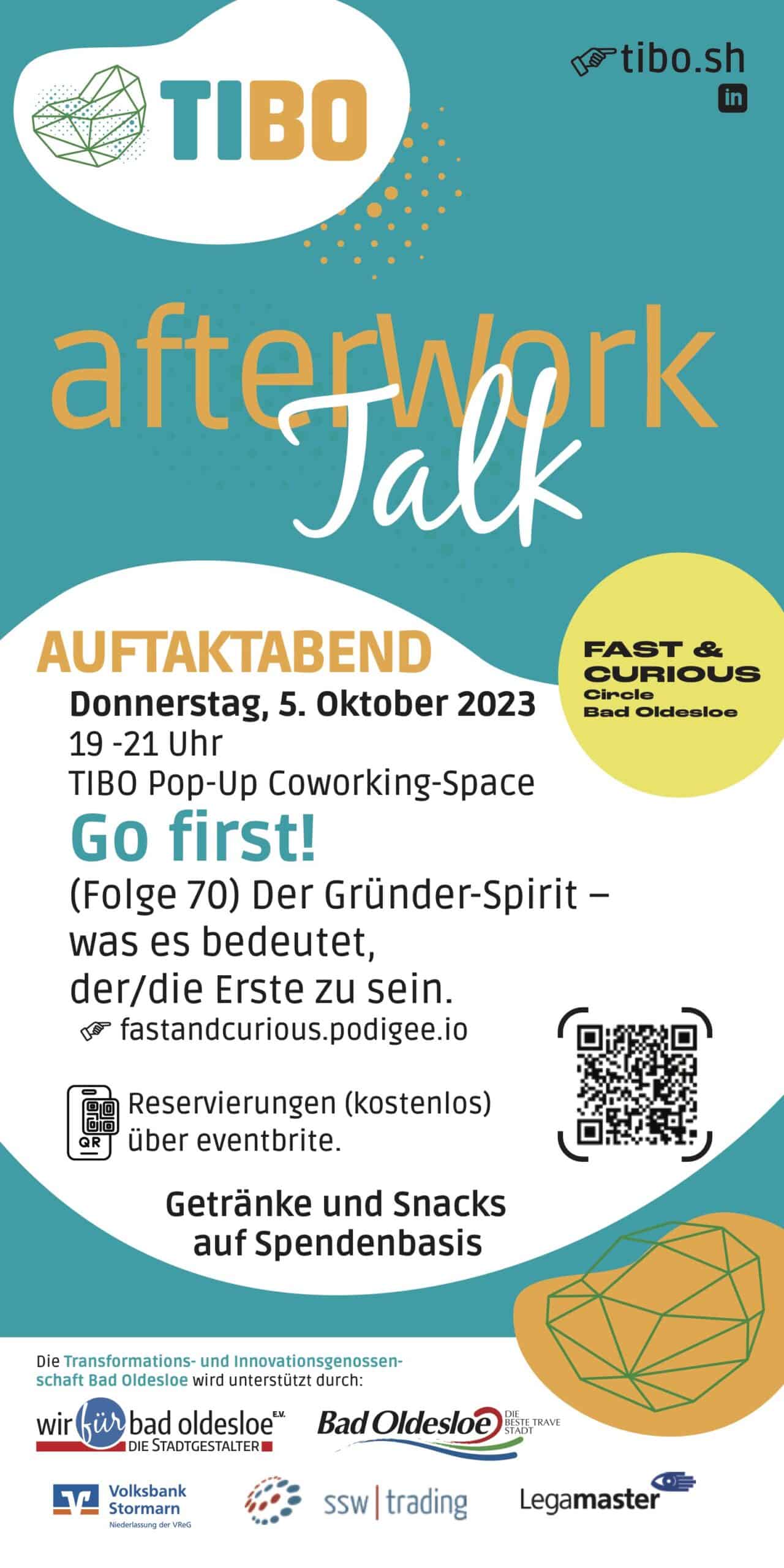 TIBO afterWork Talk – am 05.10.23 geht es los