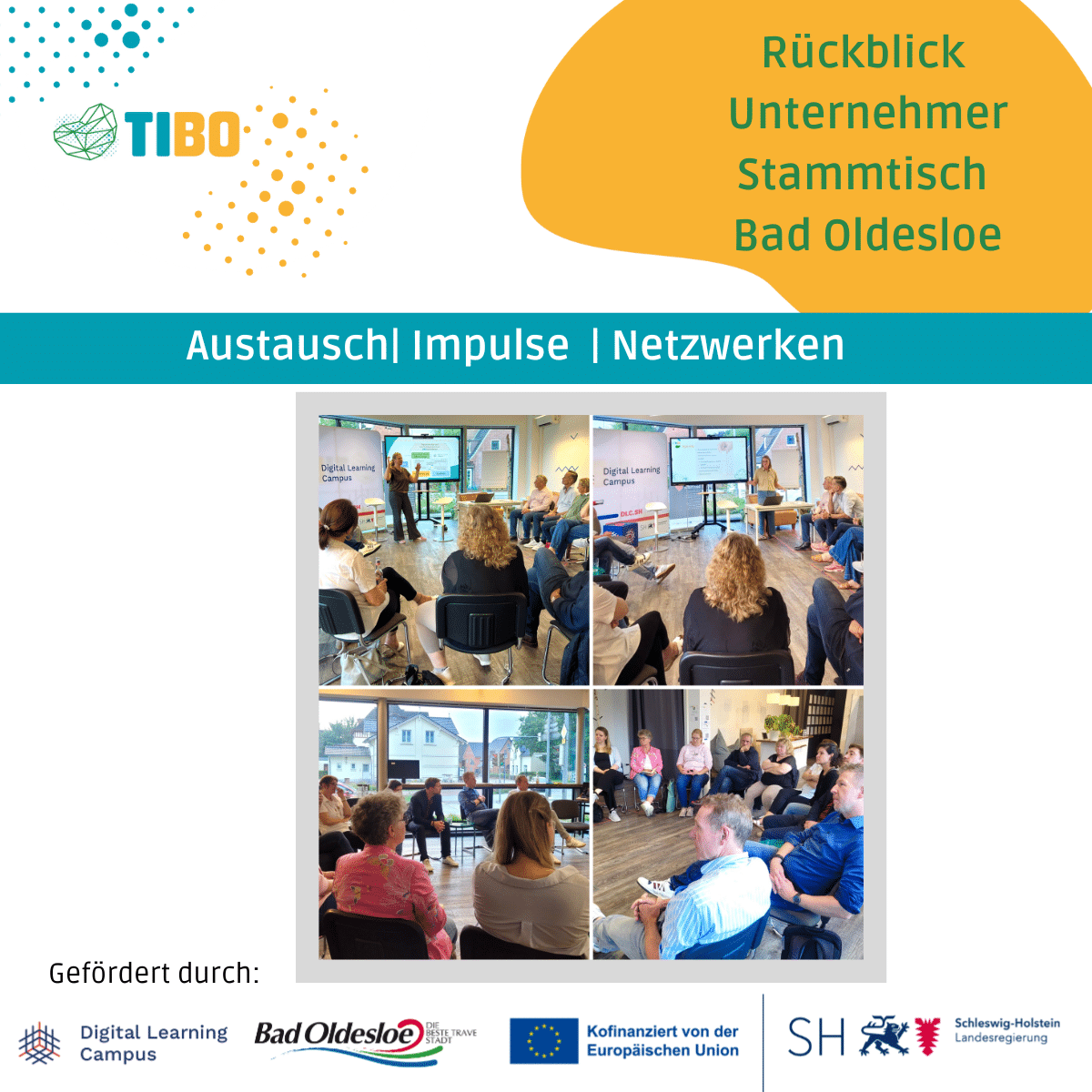Rückblick: UnternehmerStammtisch – Austausch, Impulse & Ideen für Bad Oldesloe