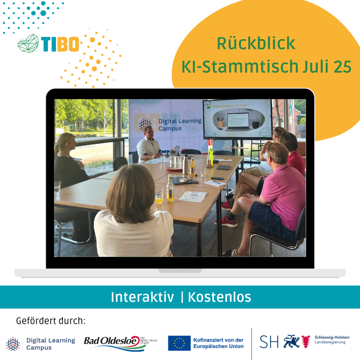 Rückblick: Was darf KI? – Der EU AI Act im Fokus beim TIBO KI-Stammtisch