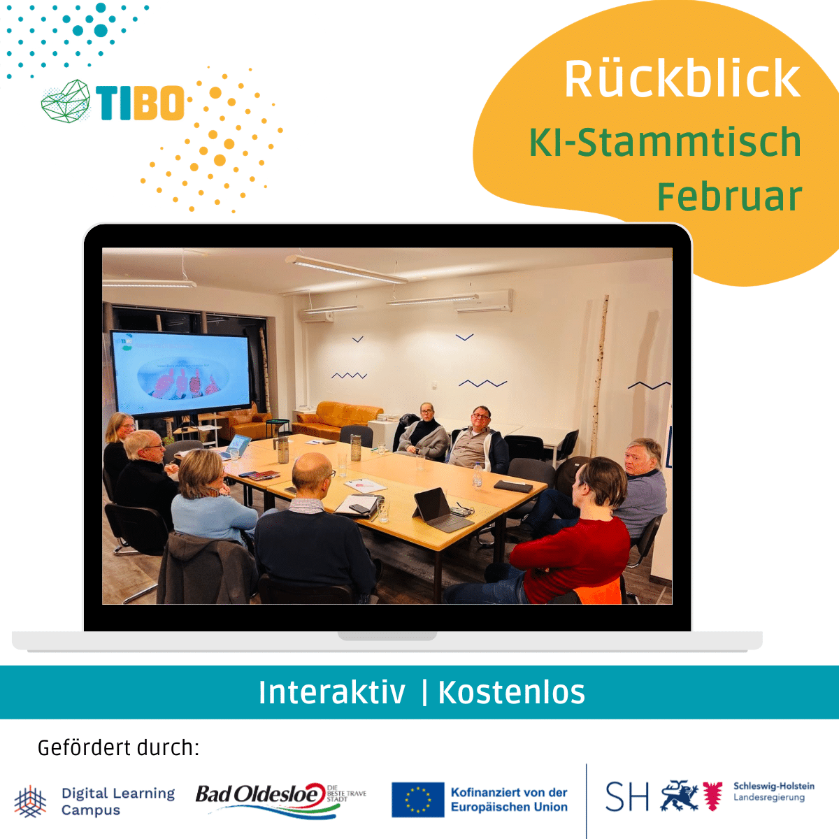 Rückblick: KI-Stammtisch für Berufstätige im Februar